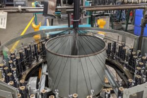 Cable Over Braiding With Textile