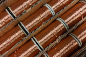 Bare Wire on Bobbins