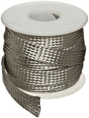 Tinned Copper Flat Braids